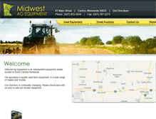 Tablet Screenshot of midwestagequipment.com